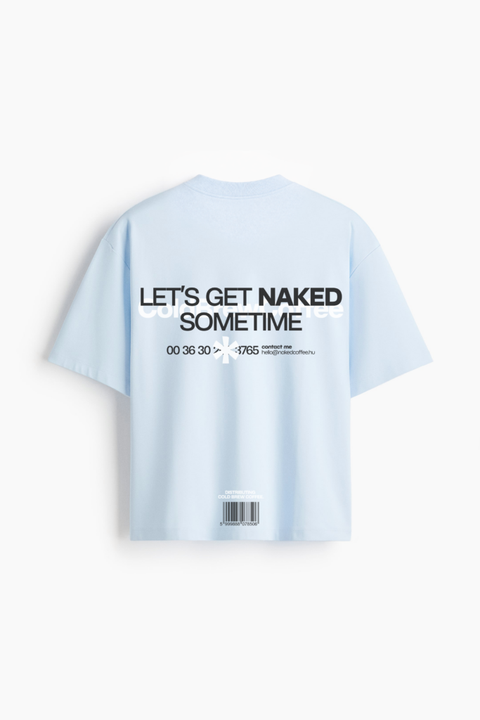 naked coffee póló